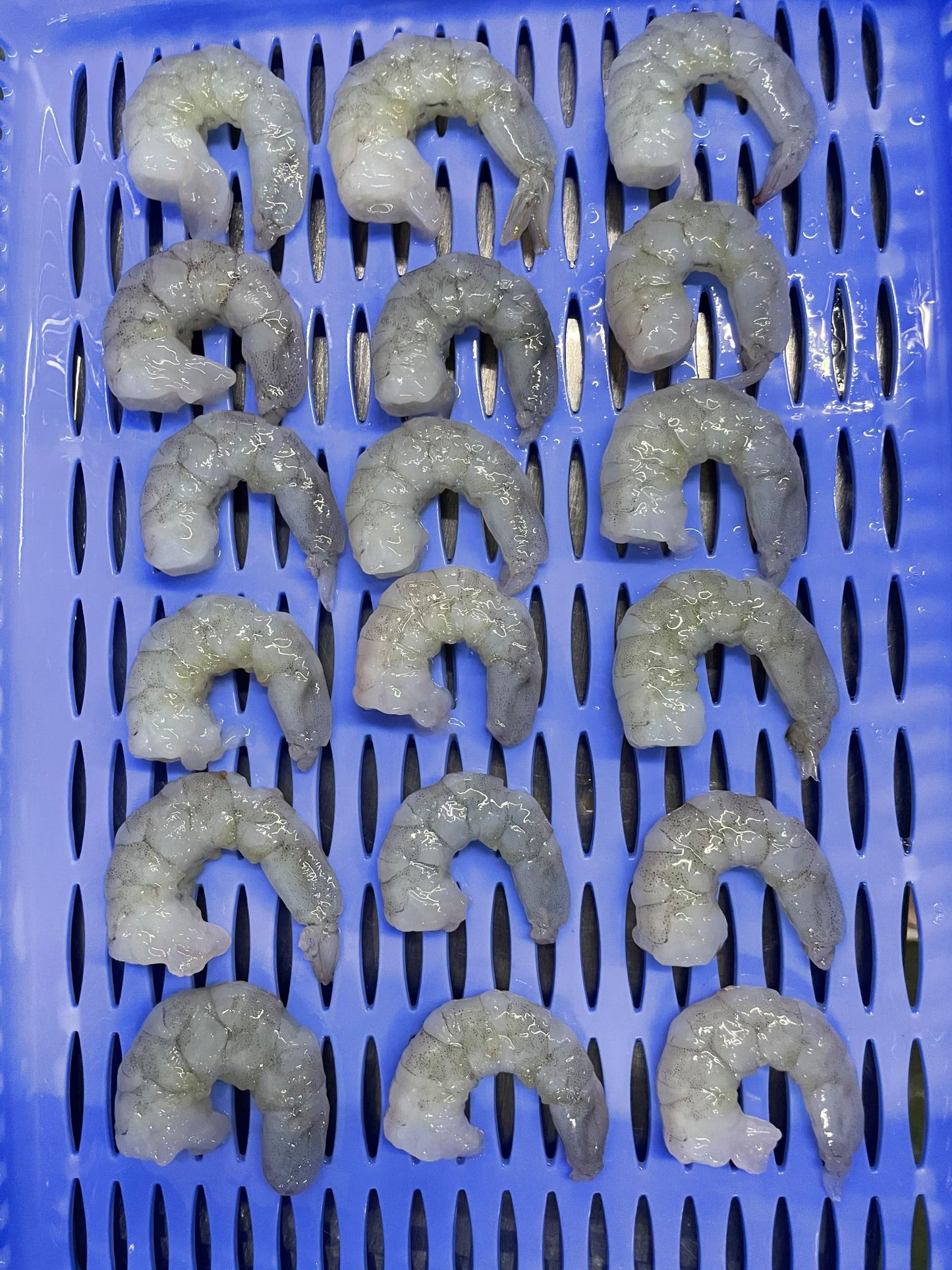 FROZEN VANNAMEI RAW SHRIMP PEELED DEVEINED(PND)