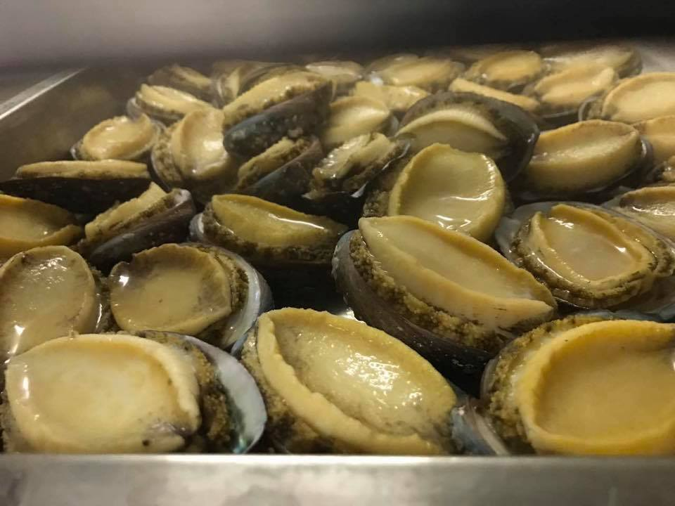 FROZEN ABALONE HALF SHELL