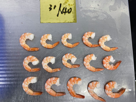 FROZEN VANNAMEI COOKED SHRIMP PEELED DEVEINED TAIL ON (CPDTO)